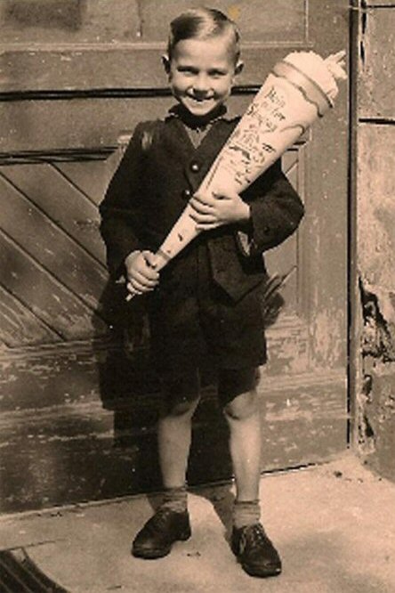 Manfred Walther. Meine Einschulung. 1948