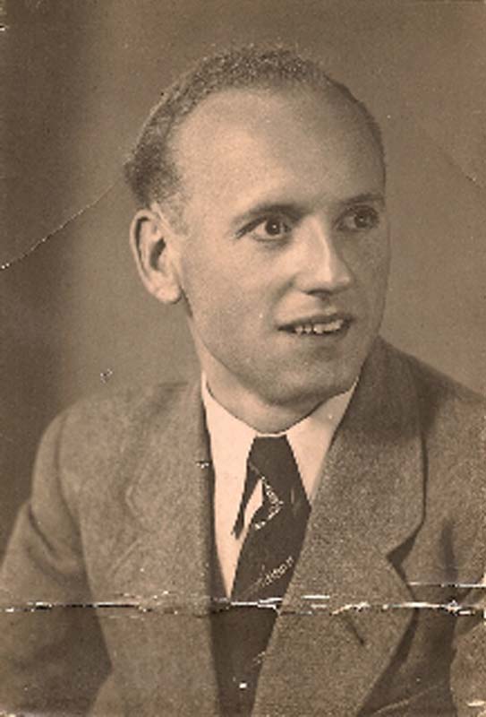 Mein Vater: Hellmut Walther. Aufnahme 1939