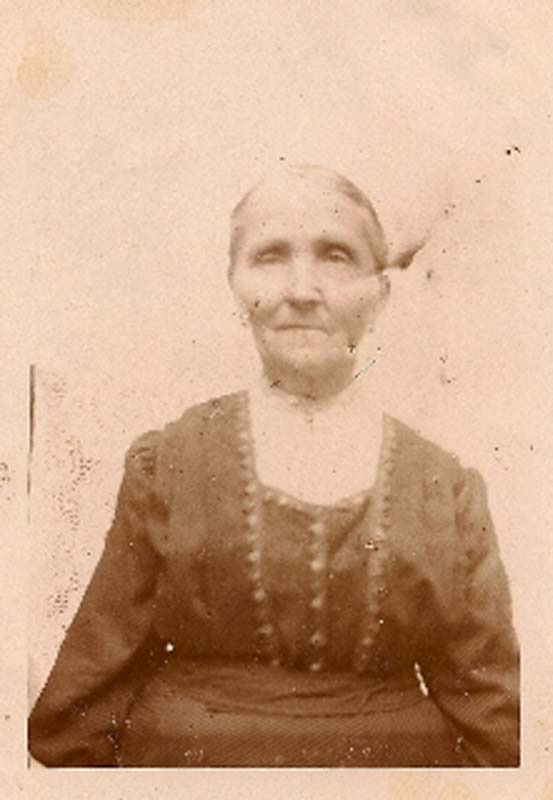 Urgroßmutter. Maria Rosina Liese, geb. Michael. Aufnahme um 1920